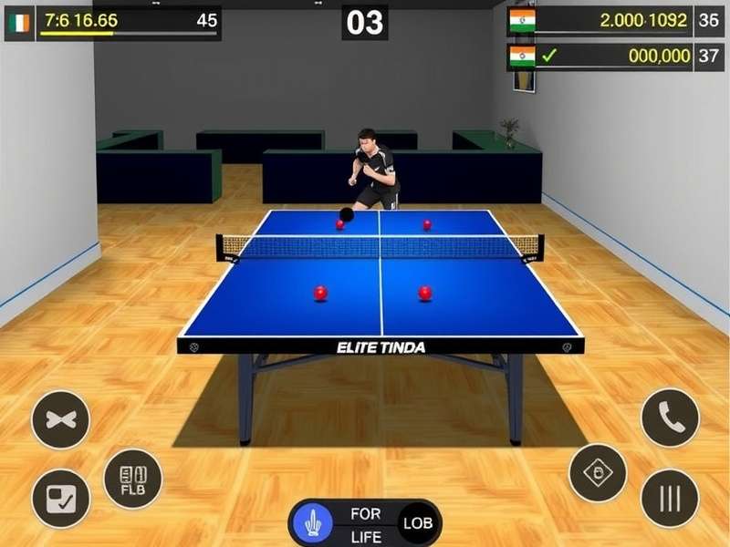 Elite Table Tennis Ace Gameplay