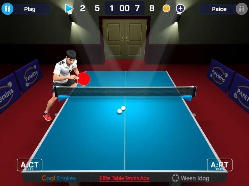 Elite Table Tennis Ace Indian Tournament